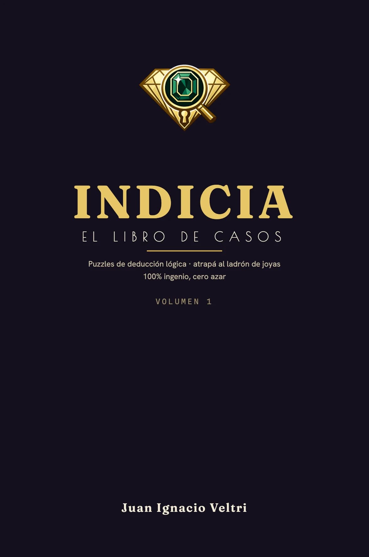 Cover of Indicia · El Libro de Casos, Volume 1, Spanish edition